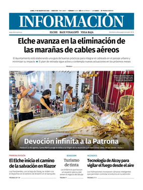 Cover of Diario Informacion (Elche y Vega Baja)