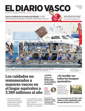 Cover of Diario Vasco (Tolosa-Goierri)