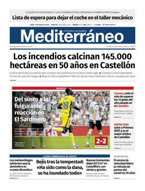 Cover of El Periodico Mediterraneo