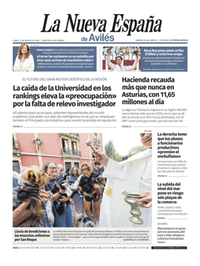 Cover of La Nueva Espana (Aviles)