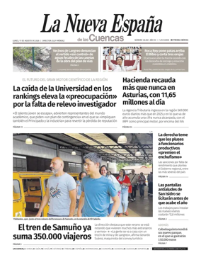 Cover of La Nueva Espana (Cuencas)