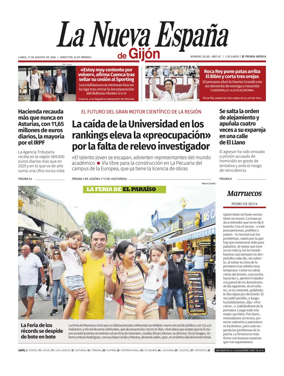 Cover of La Nueva Espana (Gijon)