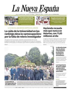 Cover of La Nueva Espana (Oriente)