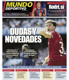Cover of Mundo Deportivo (Gipuzkoa)