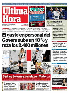 Cover of Ultima Hora