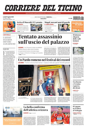 Cover of Corriere del Ticino
