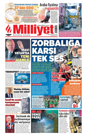Cover of Milliyet