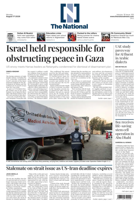 Cover of The National - News
