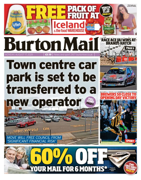 Cover of Burton Mail