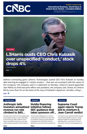 Cover of CNBC