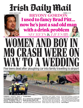 Cover of Irish Daily Mail