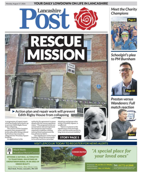 Cover of Lancashire Evening Post