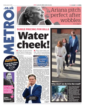 Cover of Metro (UK)