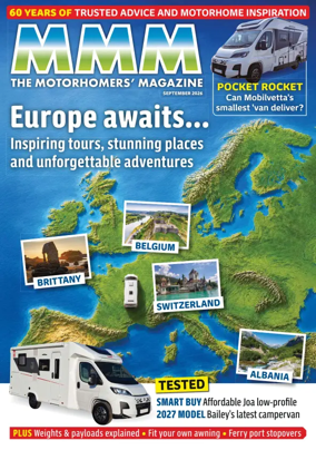 Cover of MMM The Motorhomers' Magazine