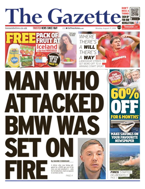 Cover of Teesside Evening Gazette