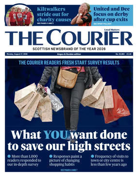 Cover of The Courier & Advertiser (Angus and Dundee)