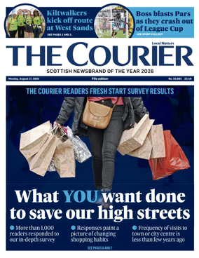 Cover of The Courier & Advertiser (Fife Edition)