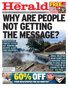 Cover of The Plymouth Herald
