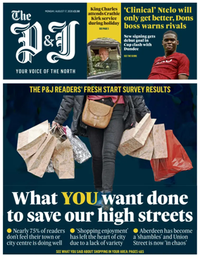 Cover of The Press and Journal (Aberdeen and Aberdeenshire)