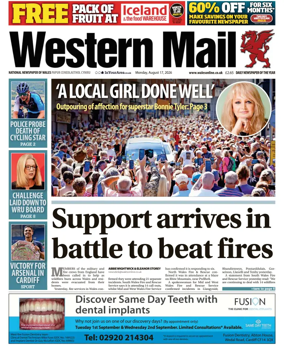 Cover of Western Mail