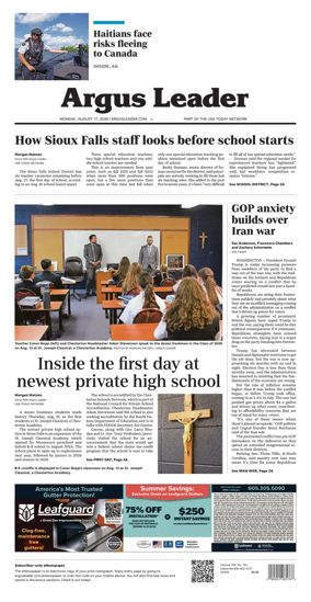 Cover of Argus Leader