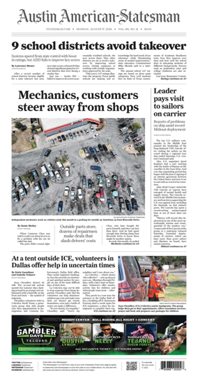 Cover of Austin American-Statesman