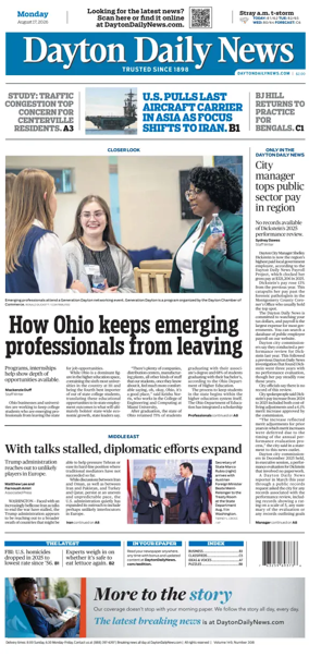 Cover of Dayton Daily News