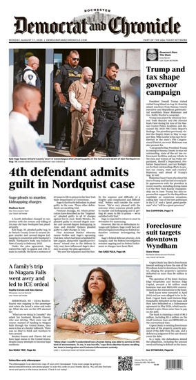 Cover of Democrat and Chronicle