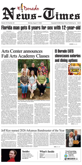 Cover of El Dorado News-Times (VCID - Camden News)