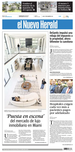 Cover of El Nuevo Herald