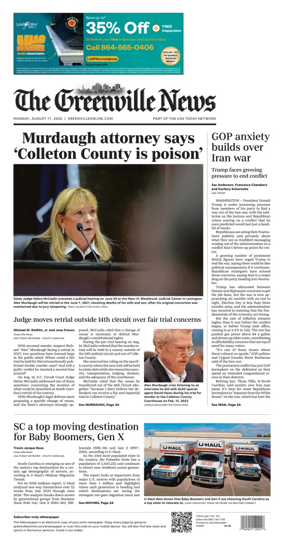 Cover of The Greenville News