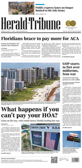 Cover of Herald-Tribune