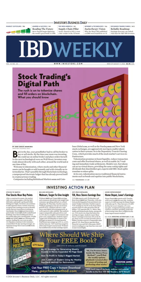Cover of Investor's Business Daily
