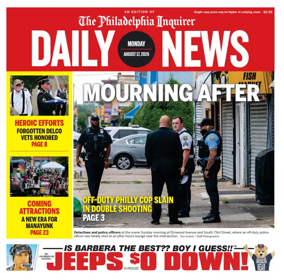 Cover of Philadelphia Daily News
