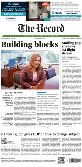 Cover of The Bergen Record