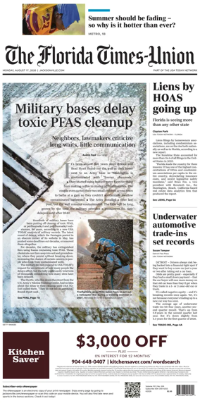 Cover of The Florida Times-Union