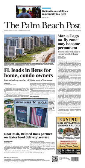 Cover of The Palm Beach Post