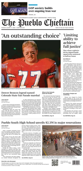 Cover of The Pueblo Chieftain
