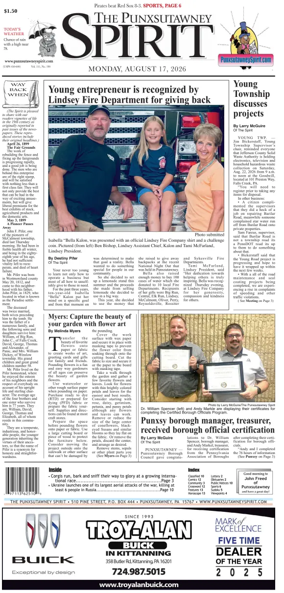 Cover of The Punxsutawney Spirit