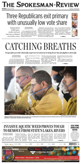 Cover of The Spokesman-Review (Spokane)