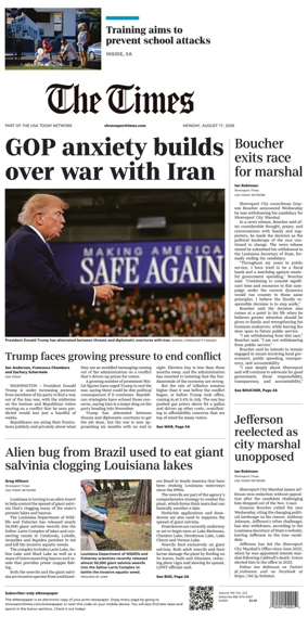 Cover of The Times (Shreveport)