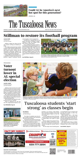 Cover of The Tuscaloosa News
