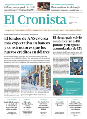 Cover of El Cronista