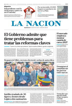 Cover of La Nacion