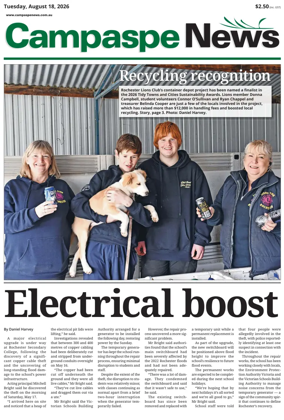 Cover of Campaspe News