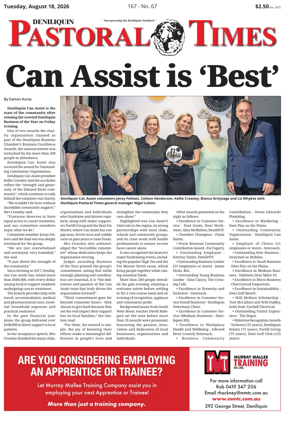 Cover of Deniliquin Pastoral Times