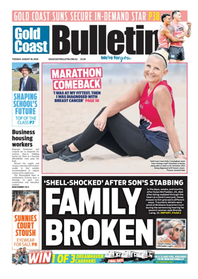 Cover of The Gold Coast Bulletin