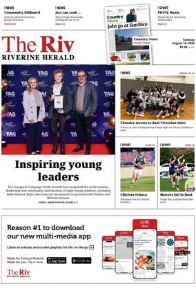 Cover of The Riverine Herald