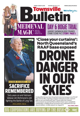 Cover of Townsville Bulletin
