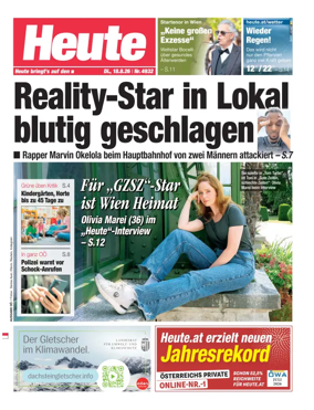 Cover of Heute - Oberosterreich Ausgabe